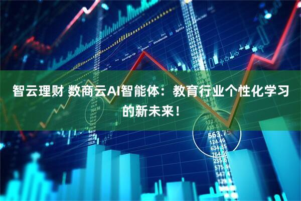 智云理财 数商云AI智能体：教育行业个性化学习的新未来！