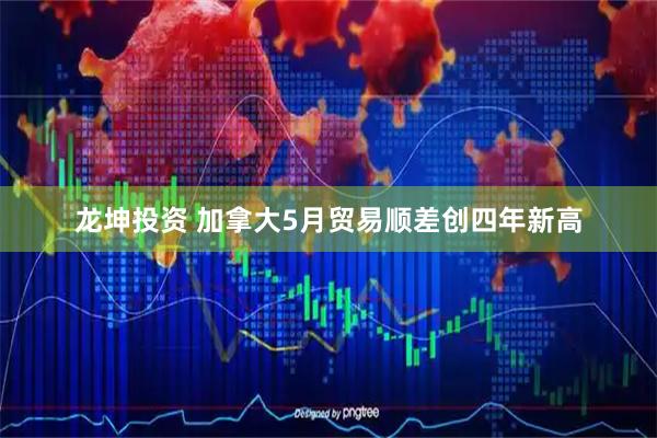 龙坤投资 加拿大5月贸易顺差创四年新高