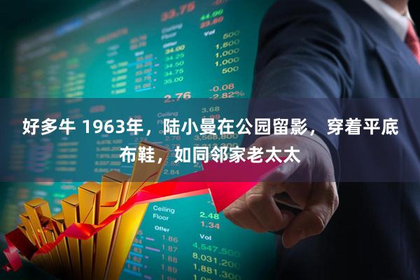 好多牛 1963年，陆小曼在公园留影，穿着平底布鞋，如同邻家老太太