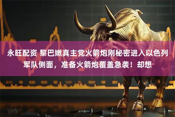 永旺配资 黎巴嫩真主党火箭炮刚秘密进入以色列军队侧面，准备火箭炮覆盖急袭！却想