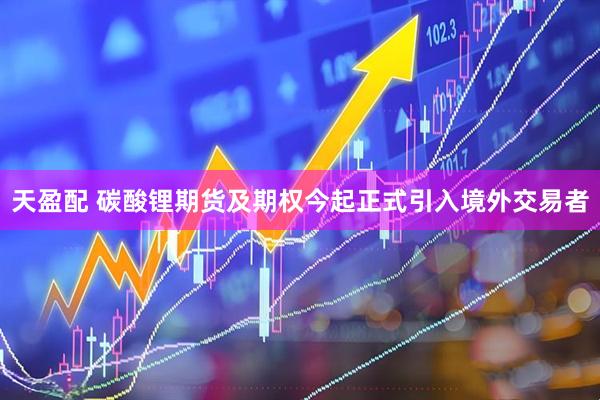 天盈配 碳酸锂期货及期权今起正式引入境外交易者